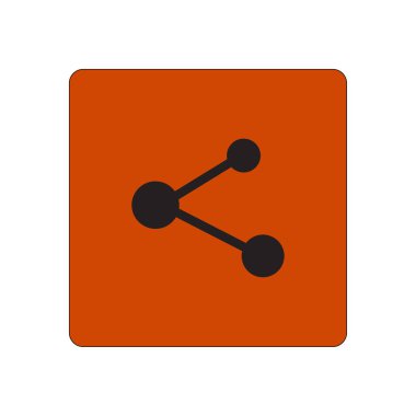 Pay işareti kutsal kişilerin resmi. Düz tasarım stili.