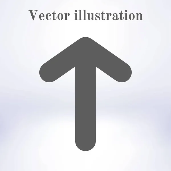 Icono Flecha Ilustración Vectorial — Vector de stock