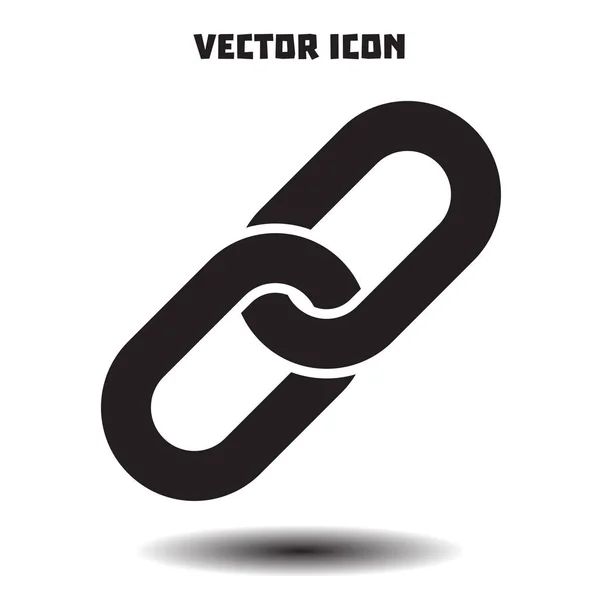 Lien Unique Icon Chain Lien Simbol — Image vectorielle