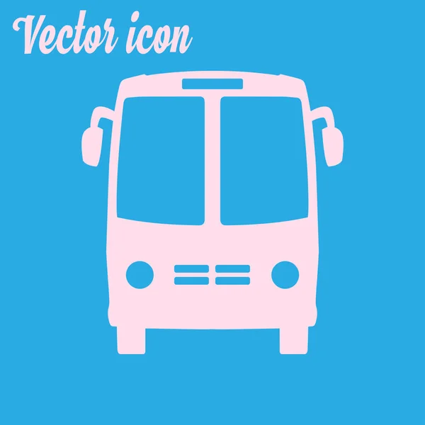 Icône Bus Simbol Écolier — Image vectorielle