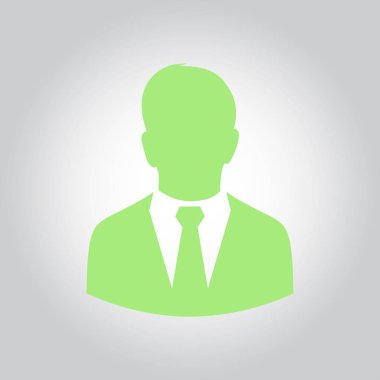 bir iş takım elbiseli adam kullanıcı simgesi.