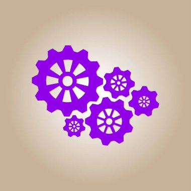 Simge vites. Düz stil. 