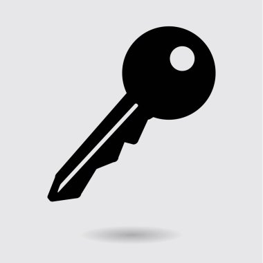 Kilit işareti simgesi.