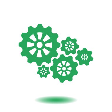 Simge vites. Düz stil. 