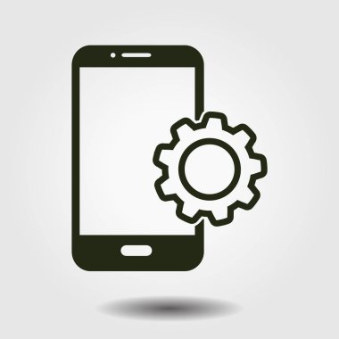 Akıllı telefon hizmetleri simgesi.