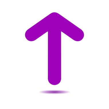 Ok simgesi. vektör illüstrasyonu