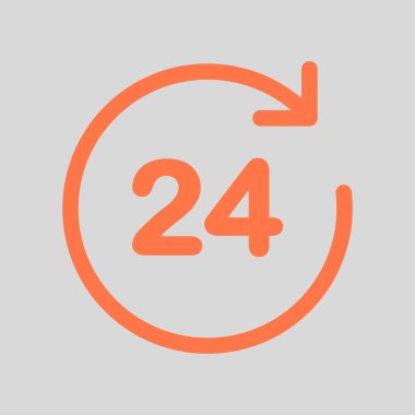 Saat saat etrafında bir gün simgesini açın..