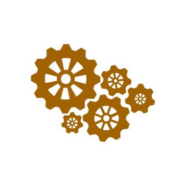 Simge vites. Düz stil. 