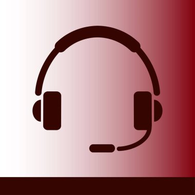 Destek, vektör çizim düz simgesi 