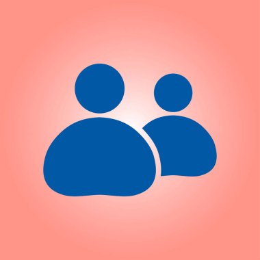 Kişi ya da sosyal işareti simgesi. 