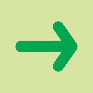 Ok simgesi. vektör illüstrasyonu