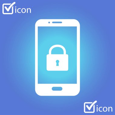 Internet güvenlik kavramı simgesi. Kimlik ve koruma simgesi.