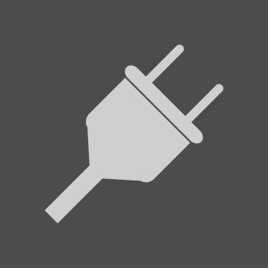 Vektör elektrik dolgu ağı düz simgesi.