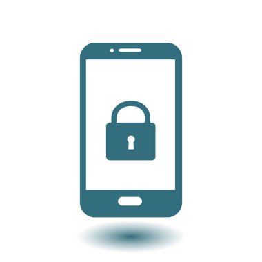 İnternet güvenliği konsepti ikonu. Tanımlama ve koruma simgesi.