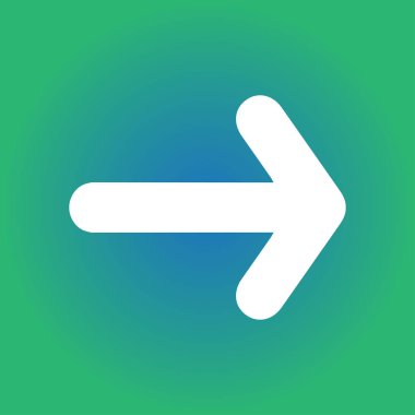 Ok simgesi. vektör illüstrasyonu