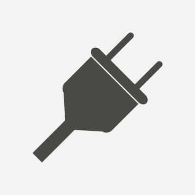 Vektör elektrik dolgu ağı düz simgesi.