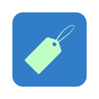 Satılık Etiketler simgesi. Fiyatı yüzde Satılık kapalı Etiketler. Düz tasarım stili. Vektör Eps 10.