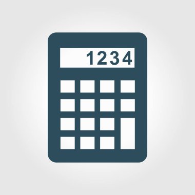 Hesap makinesi işareti simgesi.