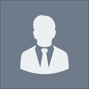 bir iş takım elbiseli adam kullanıcı simgesi.