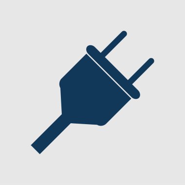 Vektör elektrik dolgu ağı düz simgesi.