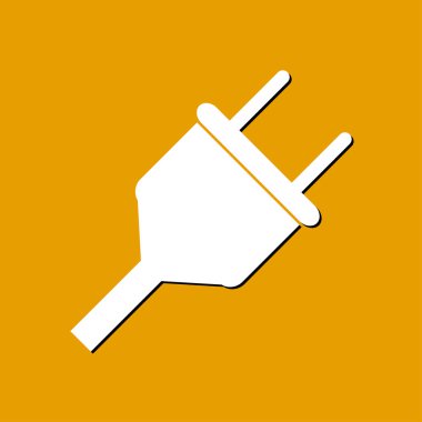 Vektör elektrik dolgu ağı düz simgesi.