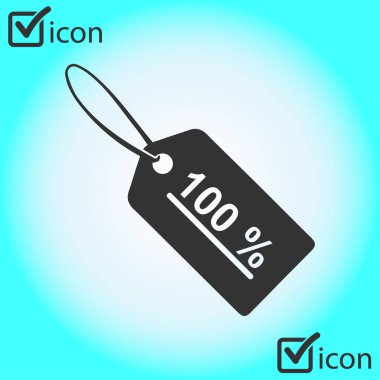 Satılık Etiketler simgesi. Düz tasarım stili. Vektör Eps 10.