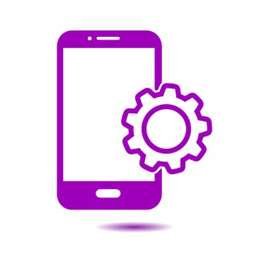 Akıllı telefon hizmetleri simgesi.