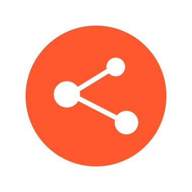 Pay işareti kutsal kişilerin resmi. Düz tasarım stili.