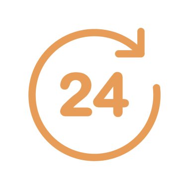 Saat saat etrafında bir gün simgesini açın..