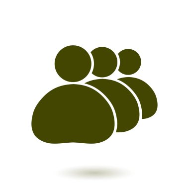 Kişi ya da sosyal işareti simgesi. 