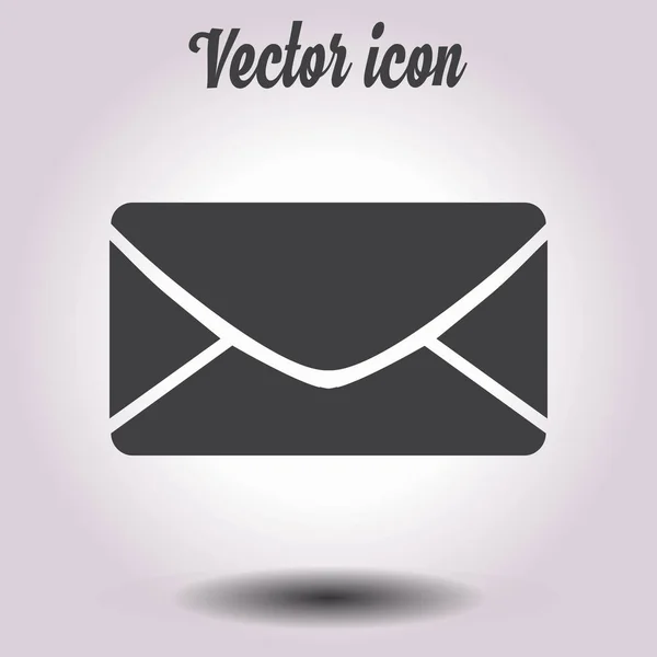 Flaches Symbol Des Letter Mail Symbols — Stockvektor