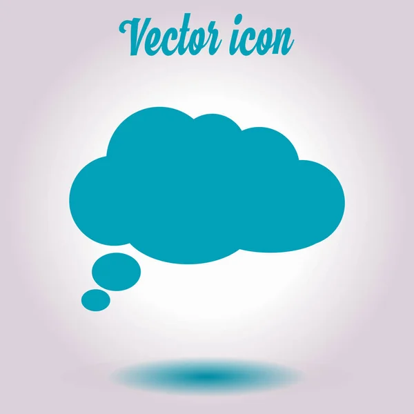 Συνομιλία Επίπεδη Icon Vector Eps — Διανυσματικό Αρχείο
