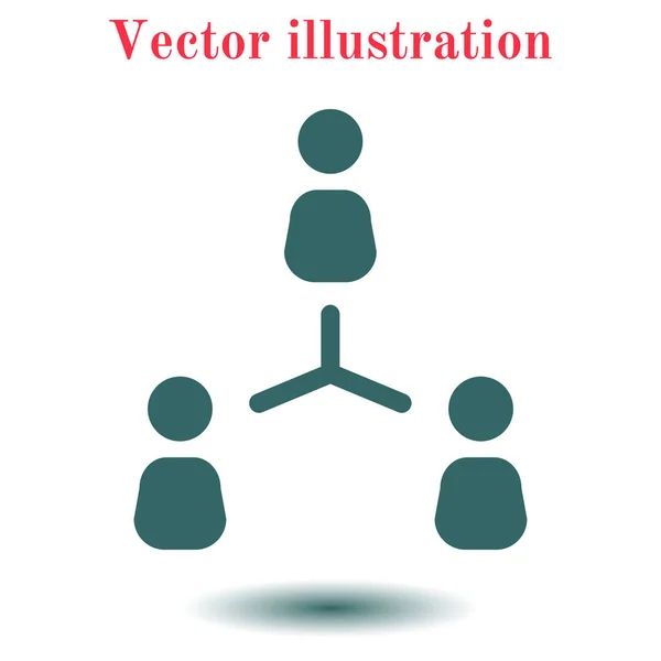 Kommunikációs Koncepciót Vektoros Illusztráció — Stock Vector