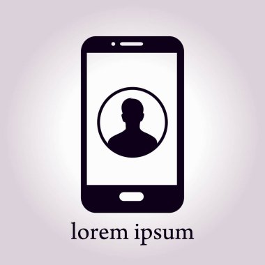 İnternet güvenliği konsepti ikonu. Tanımlama ve koruma simgesi.