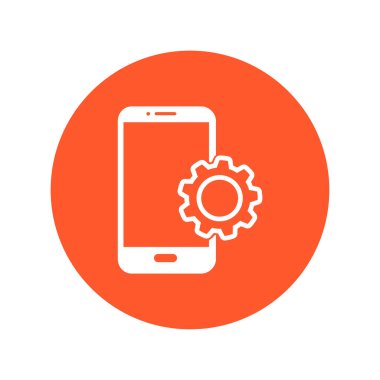 Akıllı telefon hizmetleri simgesi.