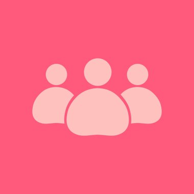 Takım iş simgesi. Ofis çalışanları ve iş takım.