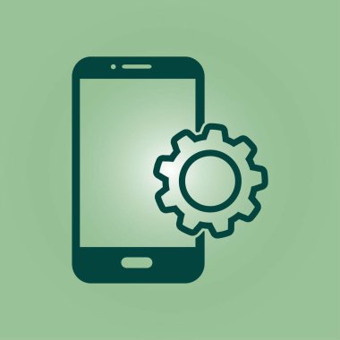 Akıllı telefon hizmetleri simgesi.