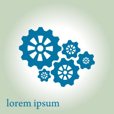 Simge vites. Düz stil. 