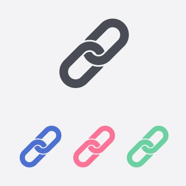 Zincir işareti simgesi.