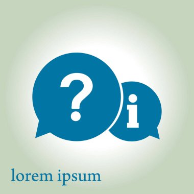 Bilgi değişimi Tema simgesi, toplama ve bilgi analiz. Düz tasarım stili. Vektör Eps 10.