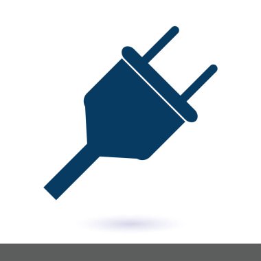 Vektör elektrik dolgu ağı düz simgesi.