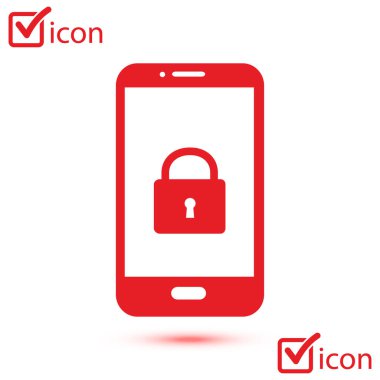 Internet güvenlik kavramı simgesi. Kimlik ve koruma simgesi.