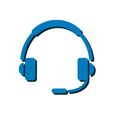 Destek, vektör çizim düz simgesi 