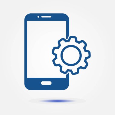 Akıllı telefon hizmetleri simgesi.