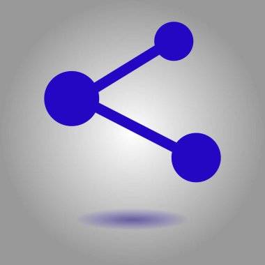 Pay işareti kutsal kişilerin resmi. Düz tasarım stili.