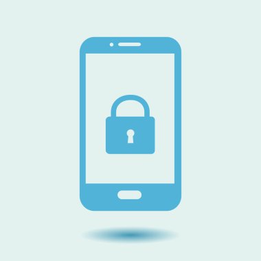 İnternet güvenliği konsepti ikonu. Tanımlama ve koruma simgesi.