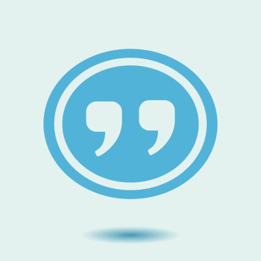 Konuşma simgesi. Diyalog simbol. Sohbet teklif işareti.