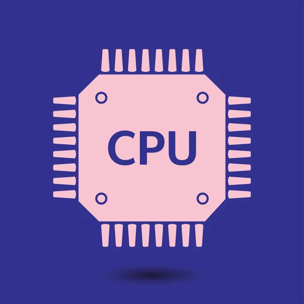 Icona Del Circuito Stampato Schema Tecnologico Simbolo Quadrato Stile Design — Vettoriale Stock