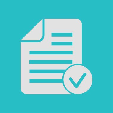 Ok simgesiyle belge.