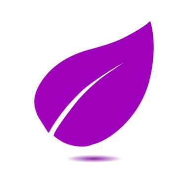 Yaprak simgesi. Taze doğal ürün. Organik ürün erkek. Düz tasarım stili.